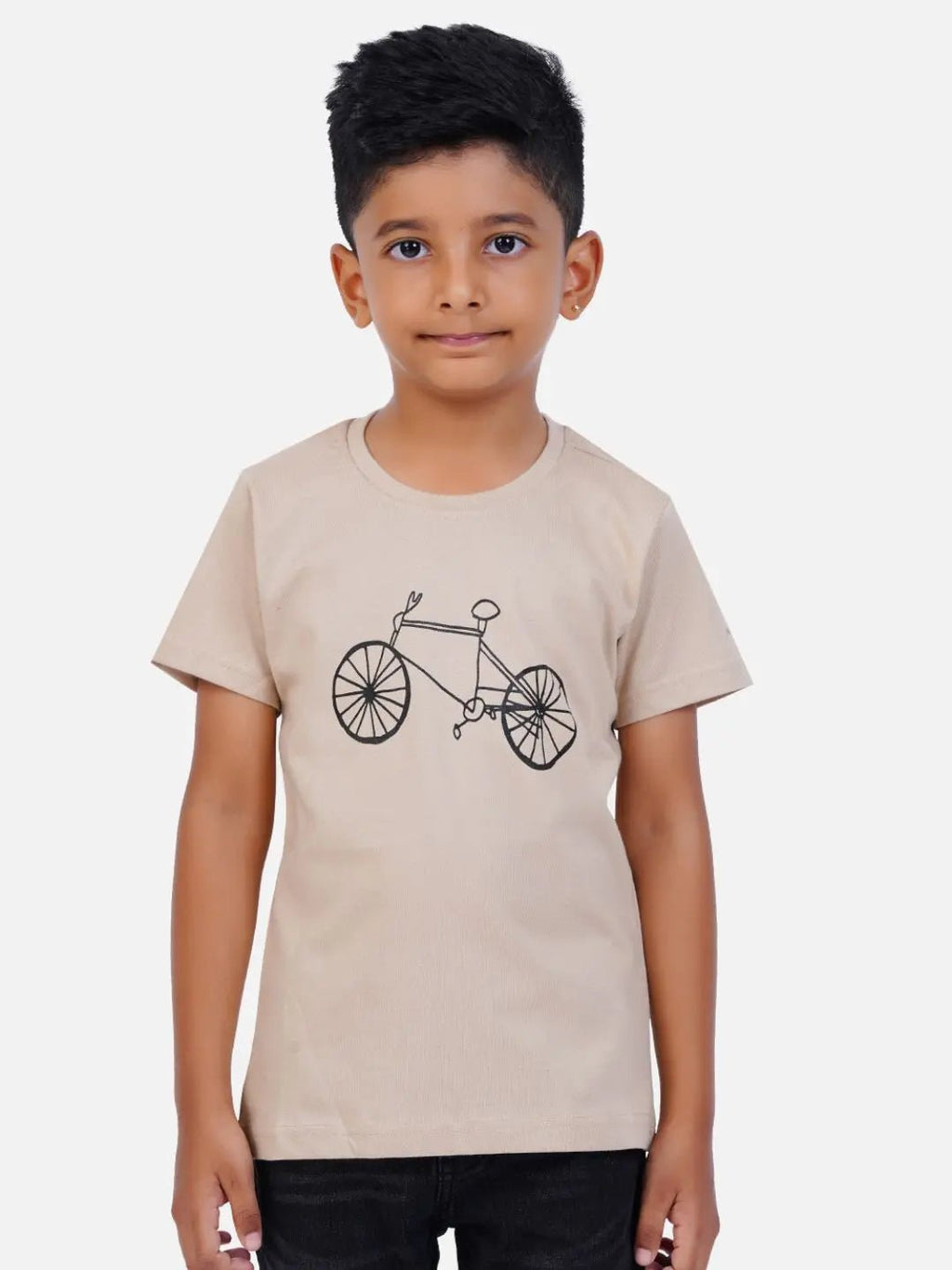 Cotton Printed T-shirt for Boy and Girl - Cycle - AR enterprises