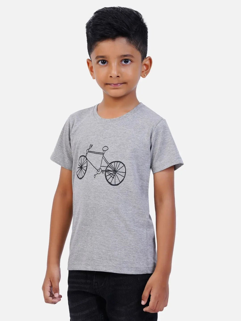 Cotton Printed T-shirt for Boy and Girl - Cycle - AR enterprises