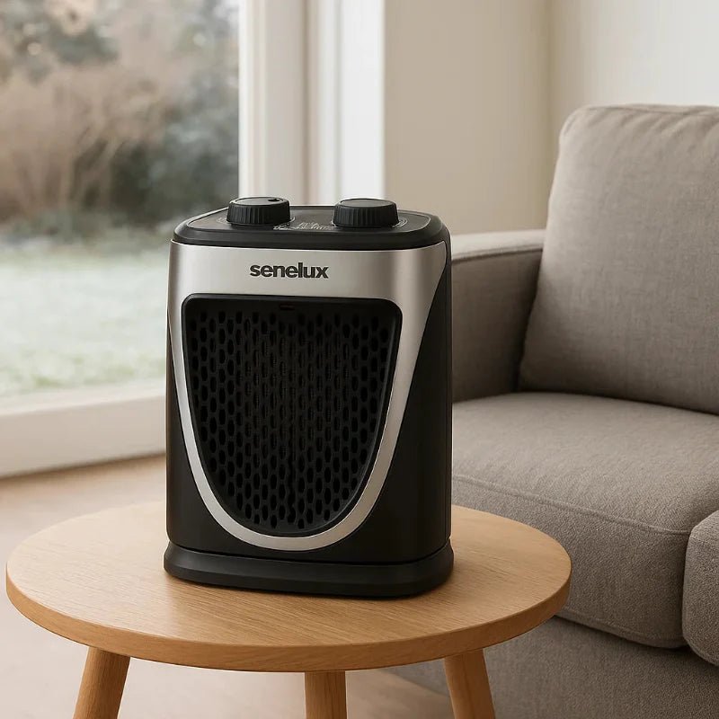 Mini Heater 1500W Electric Ceramic Portable Heater with Adjustable Thermostat - AR enterprises