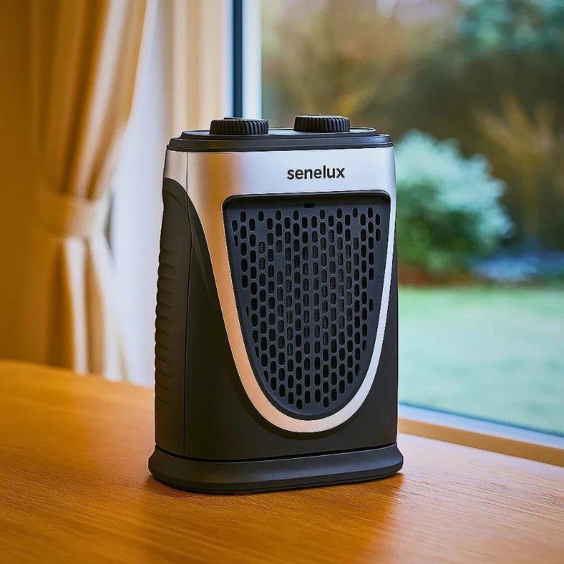 Mini Heater 1500W Electric Ceramic Portable Heater with Adjustable Thermostat - AR enterprises