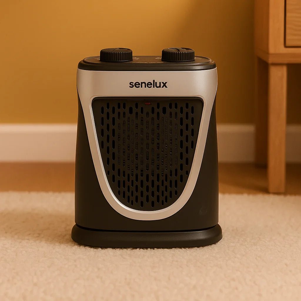 Mini Heater 1500W Electric Ceramic Portable Heater with Adjustable Thermostat - AR enterprises