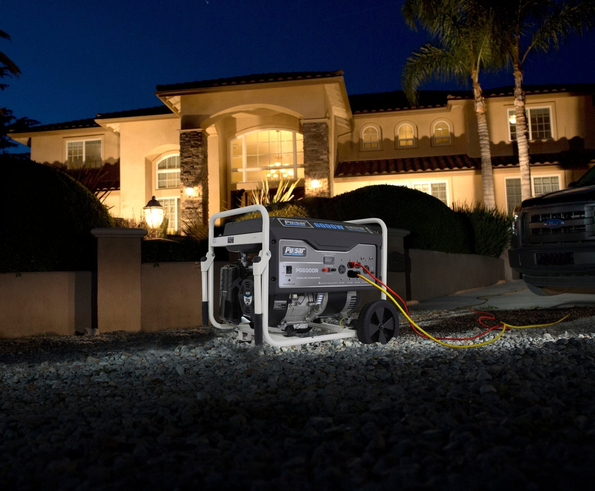 Pulsar 6000 - Watt Gas Power Portable Generator (CARB) - AR enterprises