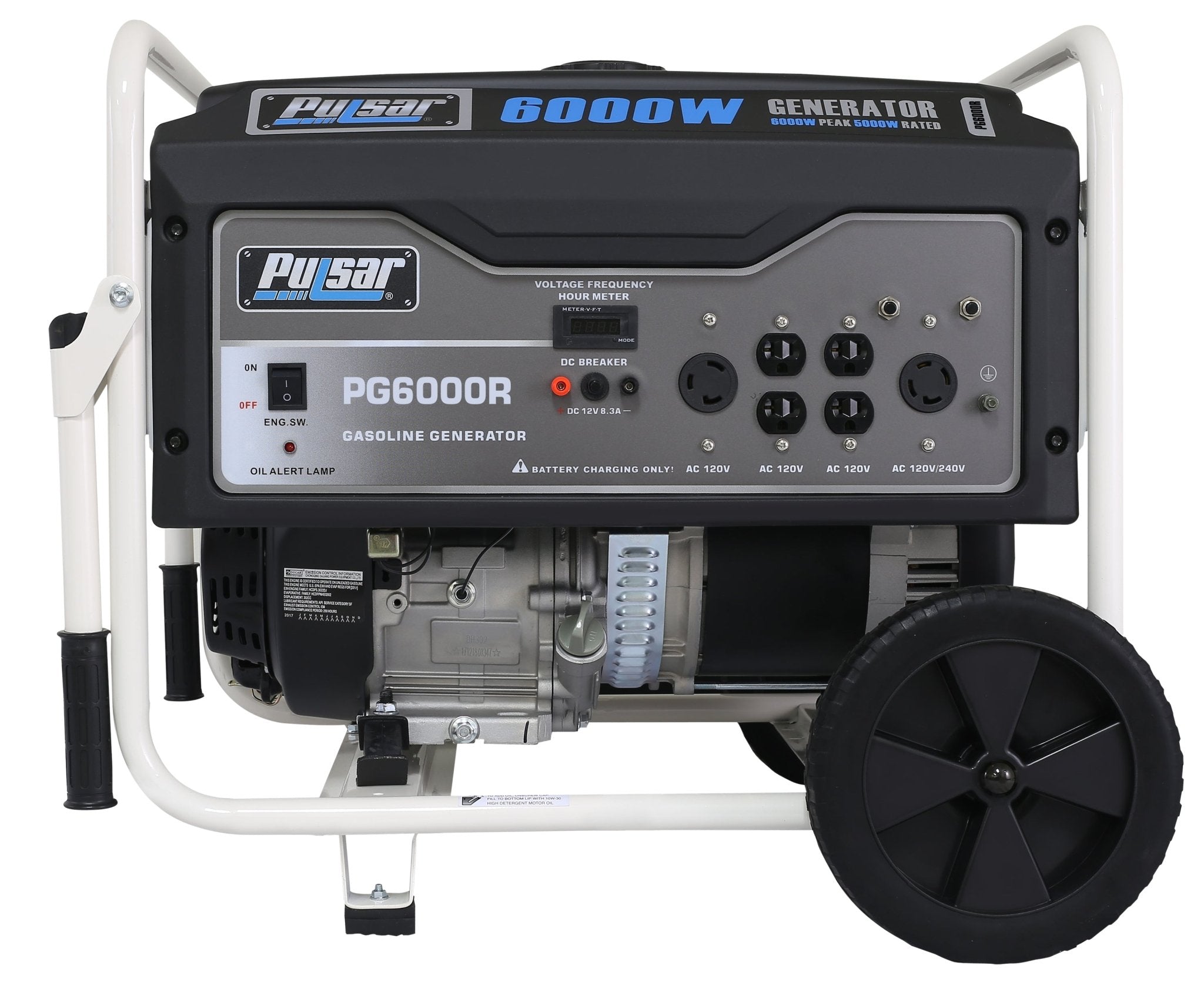 Pulsar 6000 - Watt Gas Power Portable Generator (CARB) - AR enterprises