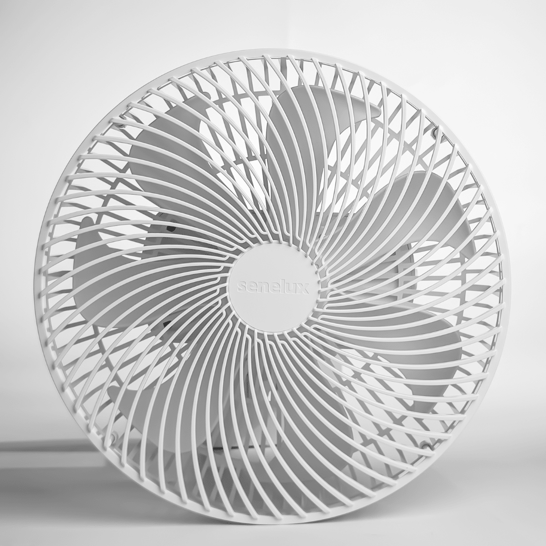 Senelux 10 Inch Wall Fan - Great Home Cooling For Bedrooms, Living Rooms and Kitchen Cooling - AR enterprises
